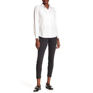 Lysse Slimming Seamed Ponte Knit Leggings #5199 Gray Small (4-6) NEW